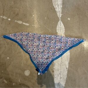 Vintage 100% Silk Sheer Patterned Scarf